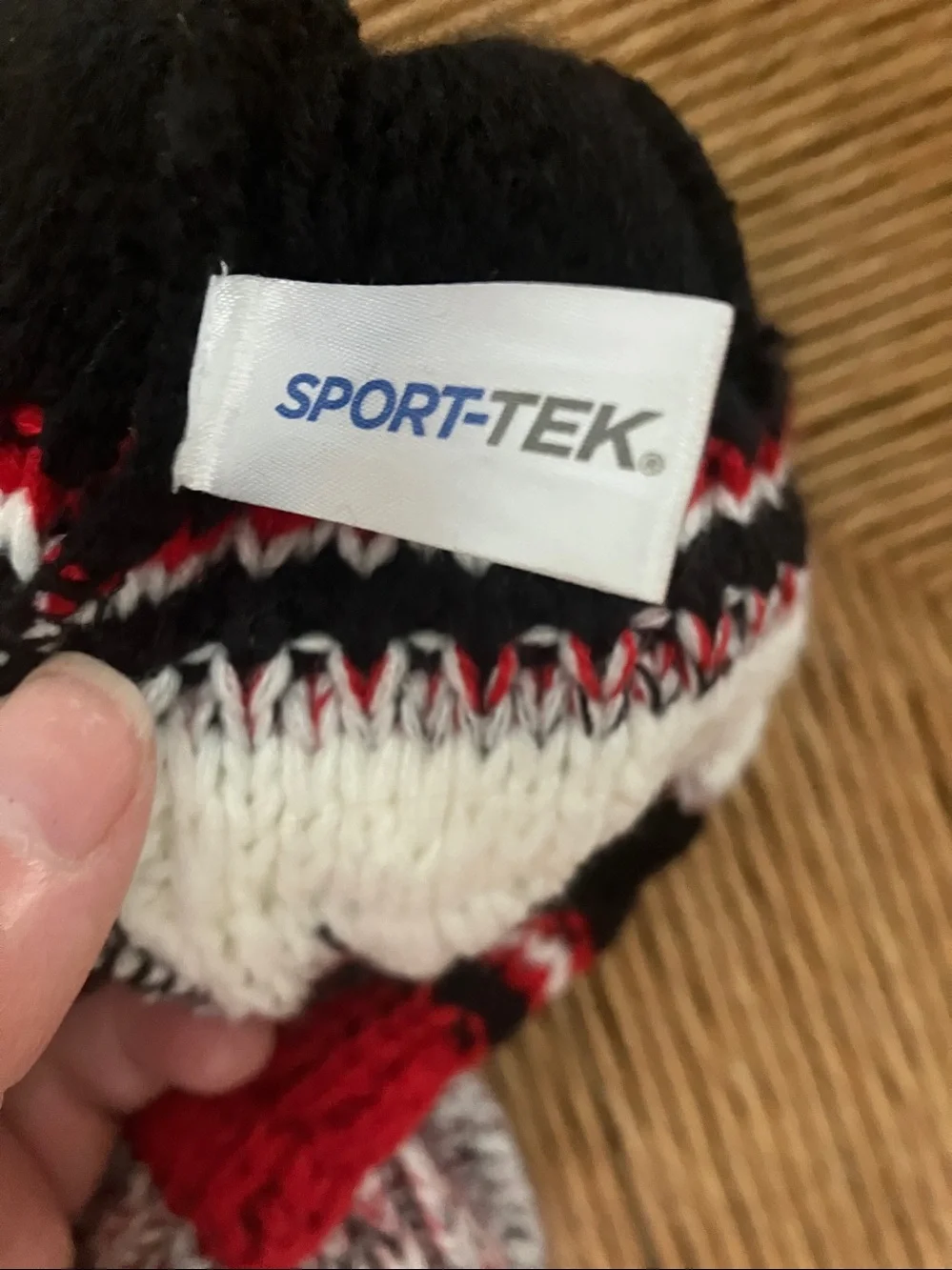 KC Bier giant Pom knit hat - OS adult cozy! Local Microbrewery unisex